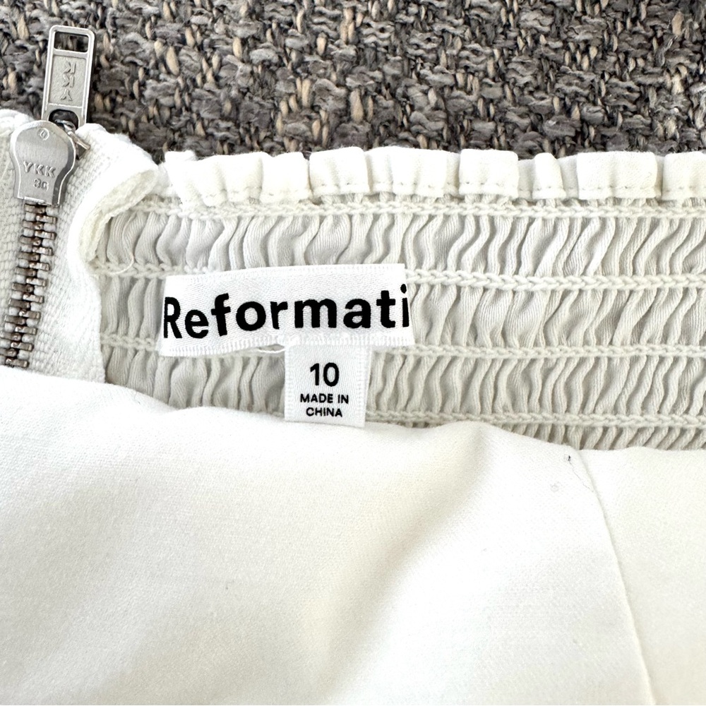 Reformation Barry Top 10 White - Picture 11 of 13
